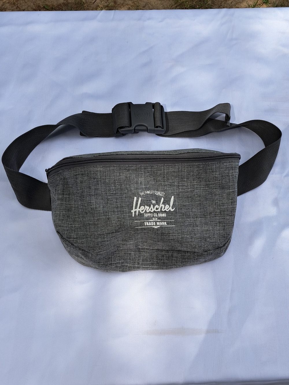 Herschel Grey Men’s Belt Bag - Classic Hands-Free Carry